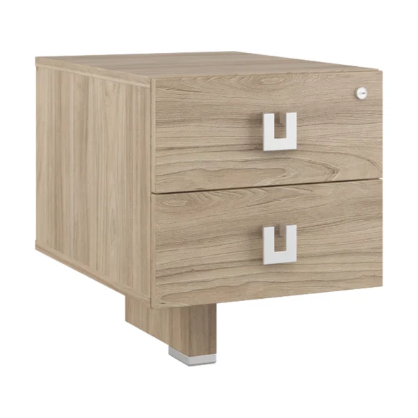 Тумба приставная с 2 ящиками Солид (Solid) Pointex — арт. SOL29730105