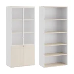 Шкаф для бумаг со стеклом (стекло в раме) Тесс (Tess) Pointex — арт. TES38150031