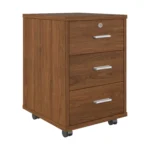 Тумба подкатная 3 ящика Тренд металл (Trend Metal) Pointex — арт. TRD29630303